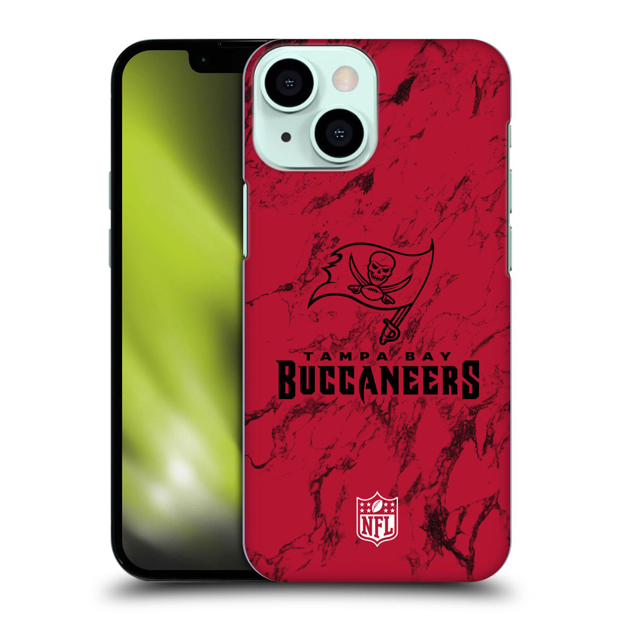 Tampa Bay Buccaneers Hartschalen-Handyhülle aus farbigem Marmor - iPhone Image