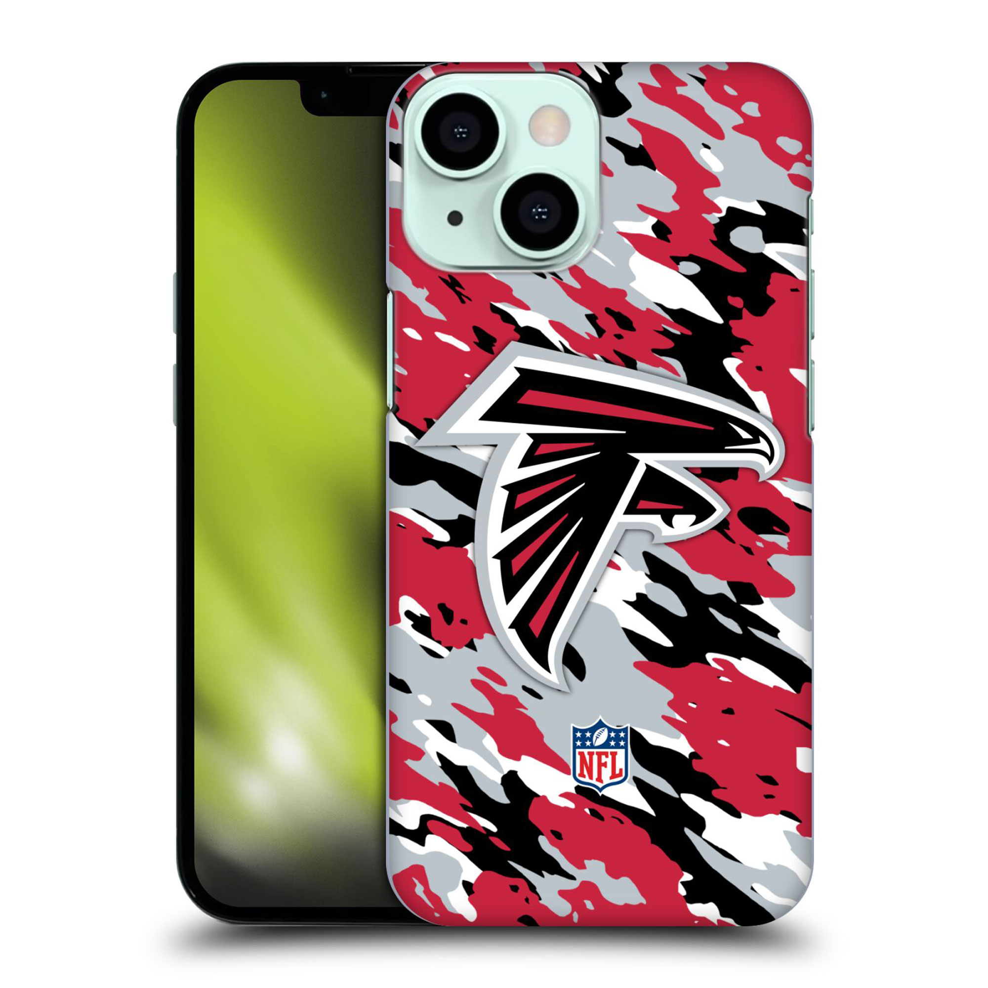 Atlanta Falcons Hartschalen-Handyhülle mit Camouflage-Logo - iPhone Image