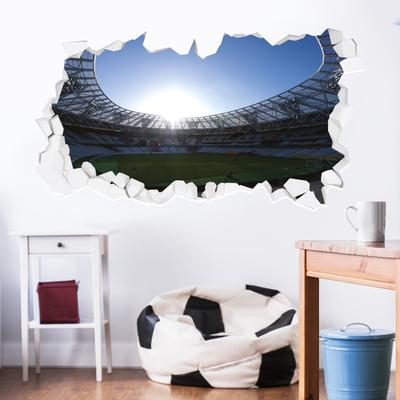 West Ham United Innenstadion-Wandaufkleber, kaputt, 90 cm breit x 50 cm hoch Image