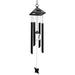 HEMOTON Solar Wind Chime Outdoor Color-Changing Solar Wind Chime Solar Powered Garden Decor