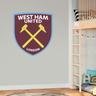 West Ham United Crest Wall Sticker - 60cm height x 55cm width