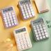 Xinhuadsh Calculator Large Screen 12-digit Display Easy-to-Read Durable Desktop Calculator for Office School Home