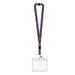 Name Badge Holder Clear Badge Sleeve Lanyard Work Badge Holder Sleeve Card Holder