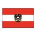 Austria Crest Large Flag 90 X 150cm Austrian Country Banner With 2 Metal Eyelets