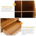 Wooden Pencil Holder Wooden Pen Holder Storage Box Creative Office Desk Stationery Box Pen Organizer