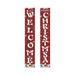 Bouanq Christmas Decorations Xmas Tree Ornaments Merry Christmas Banner Outdoor Indoor Christmas Decorations Welcome Hanging Couplet Christmas Gifts on Clearance