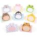 8pcs Cute Animal Sticky Notes Animal Self-Stick Notes Cartoon Markers Flags Cute Shapes Self-Stick Memo Pads