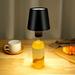 Summerkimy LED Wine Bottle Lamp 3 Colors Dimmable Wine Bottle Light Touch Control Cordless Table Lamp 4000mAh USB Rechargeable Table Light Portable Night Light for Bar Restaurant Bedroom Patio Camping