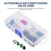 Car Air Conditioning Repair Tool WINOMO 1 Set Car Air Conditioner Maintenance Tools Air Conditioner Supplies Car Air-conditioning Sealing Rings