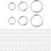 4mm Sterling Silver Jump Rings for Jewelry Making 925 Sterling Silver Open Jump Rings for DIYï¼ˆ100 PCSï¼‰