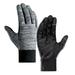 TERGAYEE Winter Cycling Gloves for Men and Women manipulatescreen Windproof Warm Non-Slip Road Mountain Bicycle Gloves for Running Driving Hiking and Skiing