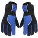 Winter Ski Snow Gloves for Kids Boys Girls Snowboard Windproof Mittens Fleece Lined Outdoor Sports Skiing Fits 4-9T (Child(4-10T) Blue)