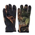 1 Pair 3 Cut Fingers Fishing Gloves Skidproof Sun Protection Fishing Tackle for Fly Fishing Ice Fishing Hunting Riding Cycling Size M (Camouflage)