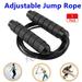 Jump Rope Tangle-Free Ball Bearing Speed Rope Cable Skipping Rope Adjustable Jumping Rope Workout with Memory Foam Handles