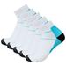 Yuelianxi 5 Pairs of Men Women Light Compression Sports Running Socks Sports Running Socks