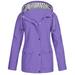 snowsong Jackets for Women Rain Jacket Women Plus Outdoor Hooded Raincoat Solid Size Rain Jacket Windproof Women Women s Coat Winter Jackets for Women Coats for Women Purple 5XL