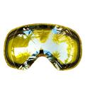 QILIN 1Pc HX06 Ski Goggles Lenses Double-layer Comfortable to Wear Snow Blindness Proof UV Protection Snowboard Goggles Lenses Replacement for Snow Ski