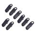 8 Pcs Clamp Tarp Clips Awning Clamp Set Tent Snaps Camping Clamp Clips Tent Tighten For Outdoors (Black)