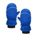 WOXINDA The Mitten String 1 Pairs Toddler Kids Baby Boys Girls Ski Gloves Waterproof Warm Snow Mittens
