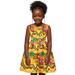 mveomtd Toddler Kids Baby Girls African Dashiki Traditional Style Sleeveless Round Neck Dress Ankara Princess Dresses Outfits Sleeveless Dress