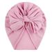 ZMHEGW Toddler Kids Baby Boys Girls Solid Bow Knotted Hat Beanie Headwear Accessories 1 Hat Toddler Hat for Girls Winter Baby Girl Hats Baby Clothes Hats Hat for Girls Hat for Kids Toddler Boys