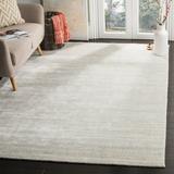 Safavieh Handmade Mirage Alearda Modern Abstract Viscose Rug Silver 11 x 15 10 x 14 Indoor Rectangle