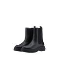 TOM TAILOR Damen Stiefeletten mit Plateau-Absatz, schwarz, Uni, Gr. 36