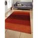 5 x 8 ft. Hand Knotted Gabbeh Wool Contemporary Rectangle Area Rug Orange & Red