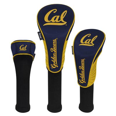 WinCraft Cal Bears Three-Pack Golf Club Headcover Set