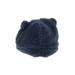 Carter's Winter Hat: Blue Solid Accessories - Size 0-3 Month