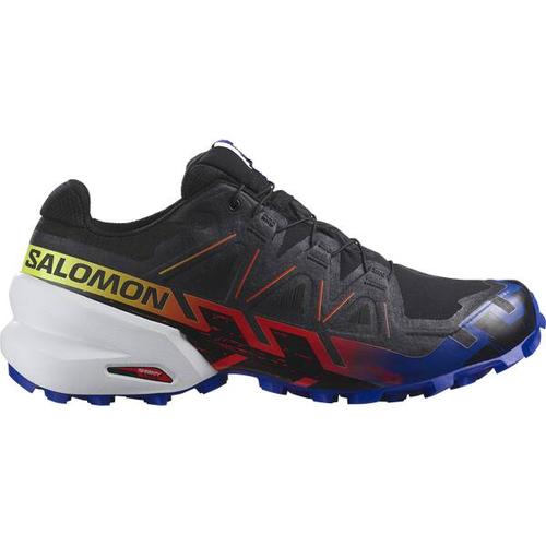 SALOMON Herren Trekkingsandale SHOES SPEEDCROSS 6 GTX BLUE FIRE Black/S, Größe 44 in Schwarz