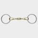 Shires Brass Alloy Training Bit Loose Ring Snaffle 14mm Mouthpiece