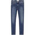 Skinny-fit-Jeans CALVIN KLEIN JEANS "SUPER SKINNY" Gr. 32, Länge 32, blau (denim dark) Herren Jeans Skinny-Jeans