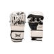 Tapout MMA-Sparring-Handschuhe aus Leder (1 Paar) Ruction, Ecru/Black, L/XL, 960001