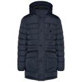 Parka BUGATTI Gr. 52, blau (marine) Herren Jacken Parkas