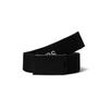 Koppelgürtel CALVIN KLEIN JEANS "CANVAS LOGO METALLIC BUCKLE BELT", Baby, Gr. S/M, schwarz (ck schwarz), Web, Kunstfaser, unifarben, casual, Gürtel, für Kinder bis 16 Jahre