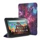 Fire HD 10 Hülle für Amazon, Faltbare Fire HD 10 Plus Tablets (kompatibel mit der 11. Generation 2021), Tablets Hüllen Ultraleichte Slim Shell Stand Cover Auto Wake/Sleep (Neue Galaxie)