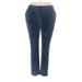 Lands' End Casual Pants - High Rise: Blue Bottoms - Women's Size 1X