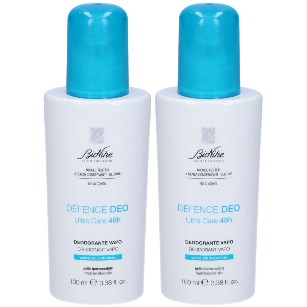 BioNike DEFENCE DEO Ultra Care 48h 2x100 ml Deodorante Spray