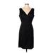 Donna Ricco Casual Dress: Black Dresses - Women's Size 10