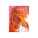 Chelsea Art Studio Phantasia II by James McAllen - Graphic Art Print on Canvas in Orange/White | 39 H x 30 W x 1.5 D in | Wayfair 52GCJM0144-B