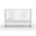 dadada Adjustable Height Crib Wood in White | 36.22 H x 29.53 W x 53.54 D in | Wayfair 11001