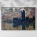 Wexford Home Houses Of Parliament, Sunset (detail), 1900 On Canvas Print, Solid Wood | 37" H x 25" W x 2" D | Wayfair CF10-664MONET-FL102