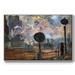 Wexford Home Outside The Station Saint On Canvas Print, Solid Wood | 25" H x 17" W x 2" D | Wayfair CF08-506MONET-FL102