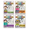 4books/set Phonics Reading Comprehension Passages practice phonics skill learning classroom for kid