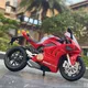 1/12 Ducati Panigale V4s Rennen Cross Country Motorrad Modell Simulation Legierung Spielzeug Straße