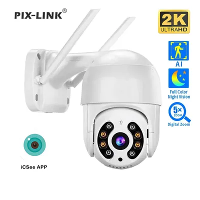 4mp 2k IP-Kamera Geschwindigkeit kuppel Auto-Tracking-Ptz-Kamera Smart Home Outdoor-WLAN-Kamera Überwachungs monitor Pix-Link-A8-20
