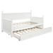 Elegant Design ,Twin Size Daybed Wood Bed Kids Bed with Twin Size Trundle