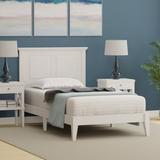 Traditional Solid Oak Wooden Platform Bed Frame with Headboard