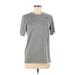 Nike Active T-Shirt: Gray Activewear - Women's Size Medium